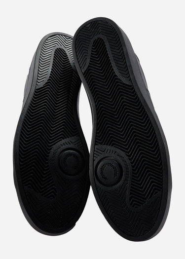 Fred Perry Schoenen  Spencer leather - black night green 