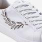 Fred Perry Schoenen  B721 leather branded - white limestone 