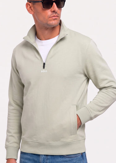Hugo Boss Truien Ze smallzip - light beige