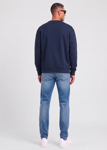 Hugo Boss Truien Wesmallcrew - blue