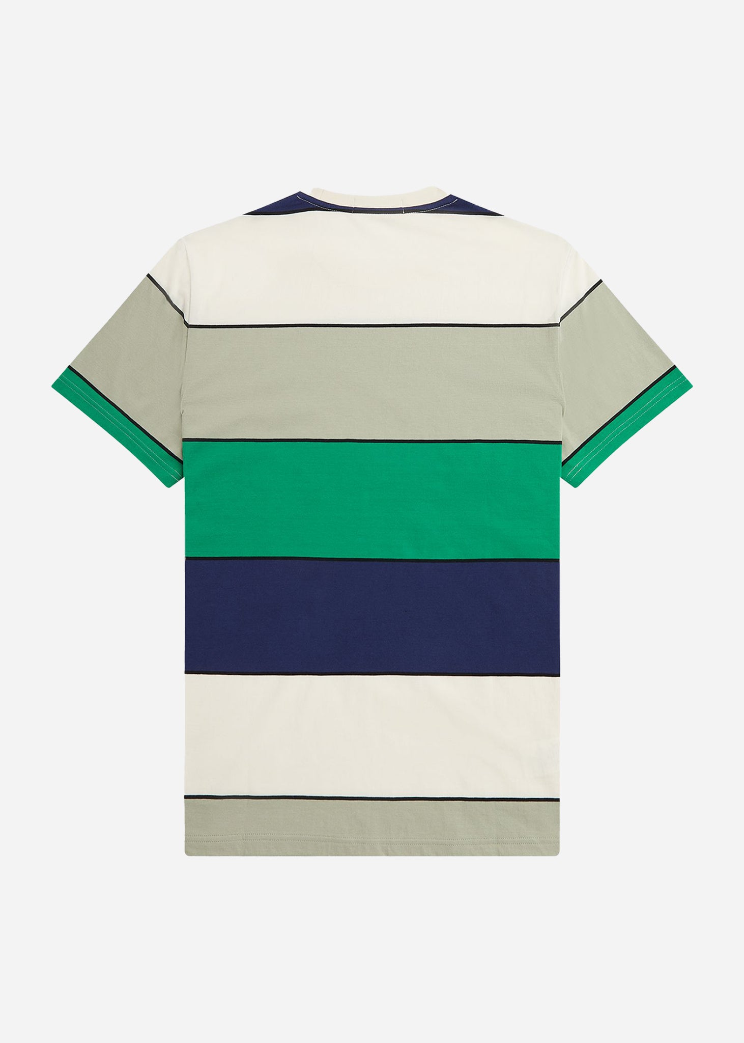 Fred Perry T-shirts  Bold stripe t-shirt - seagrass 