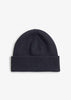 Fred Perry Mutsen  Classic beanie - black dark caramel 