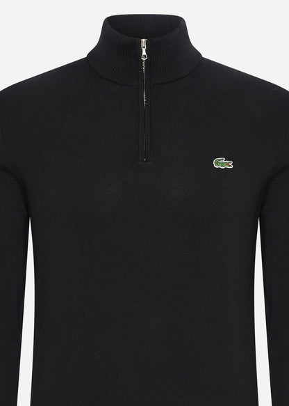 Lacoste Truien  Zip sweater - black 