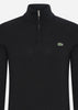 Lacoste Truien  Zip sweater - black 