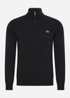 Lacoste Truien  Zip sweater - black 