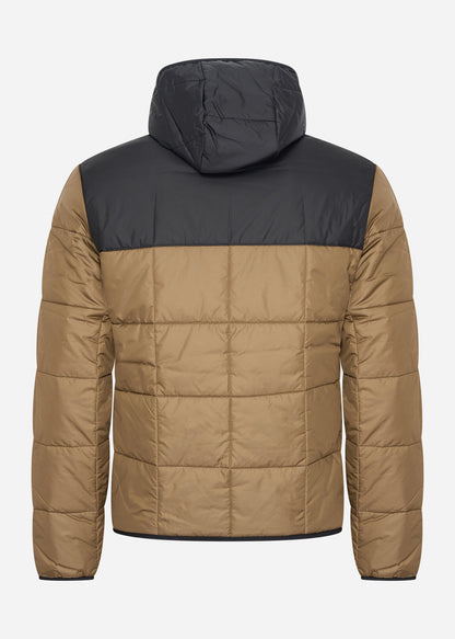 Lacoste Jassen  Puffer jacket - cookie black 