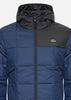 Lacoste Jassen  Puffer jacket - navy blue black 