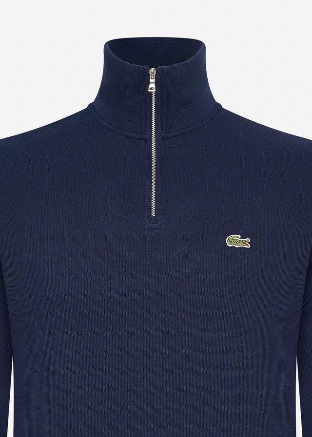 Lacoste Sweaters  Sweater half zip - navy blue 