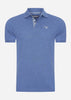 Barbour Polo's  Tartan pique polo - chambray marl 