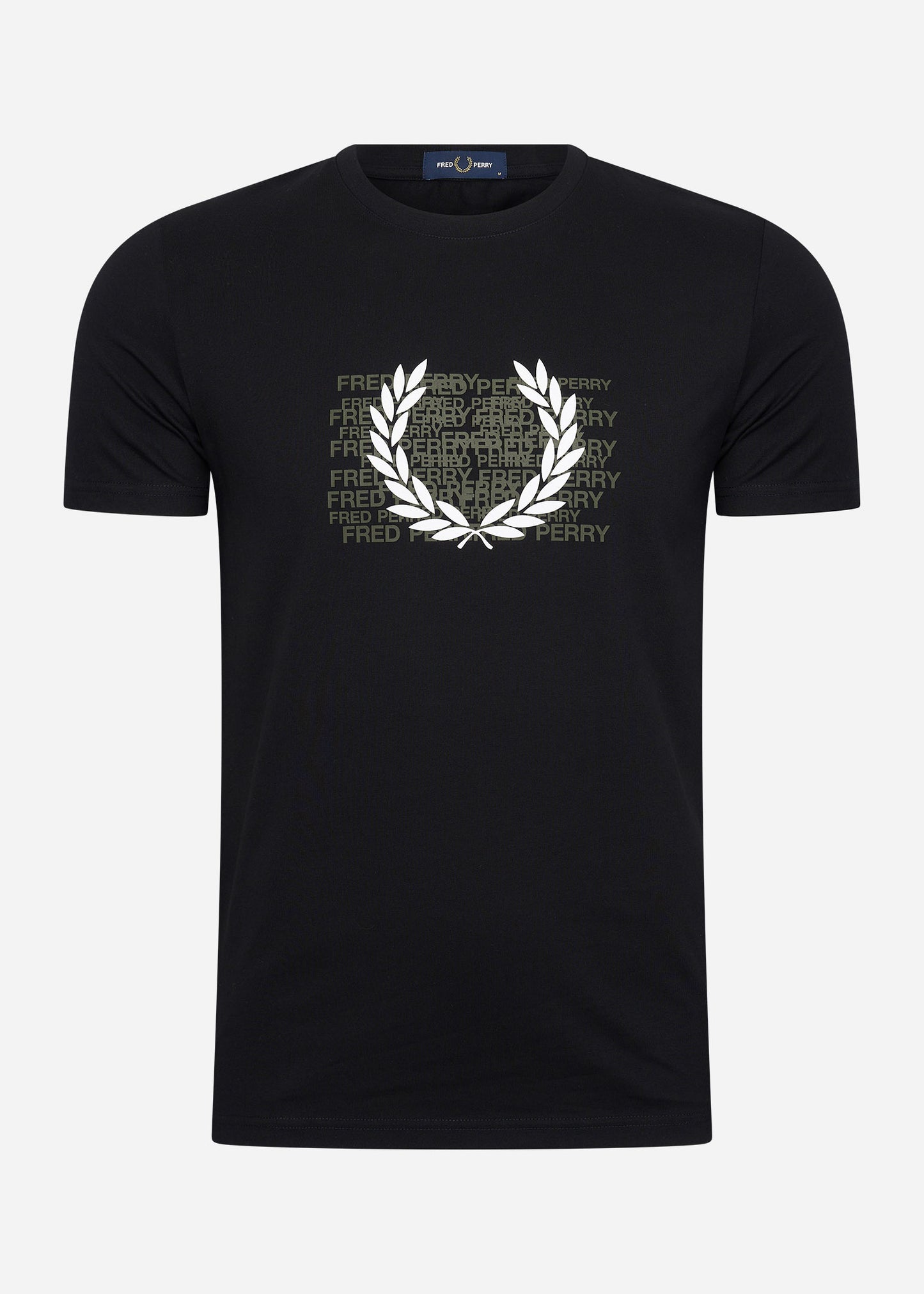 Fred Perry T-shirts  Fred perry graphic t-shirt - black 