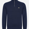 Lacoste Truien  Sweater half zip - navy blue 