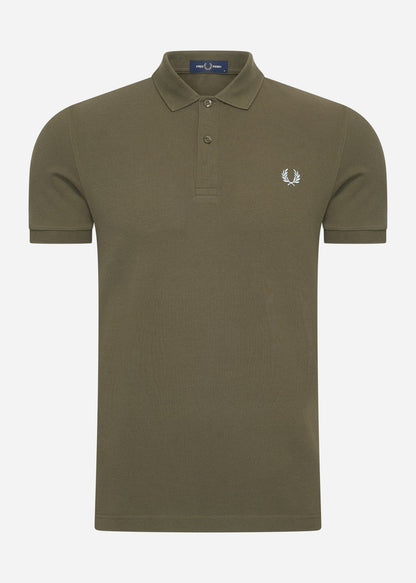 Fred Perry Polo's  Plain fred perry shirt - unigreen lghtice 