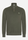 Lacoste Truien  Sweater half zip - sapwood 