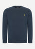 Lyle & Scott Truien  Interlock crew neck sweatshirt - dark navy 