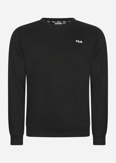 Fila Truien  Brustem crew sweat - black 