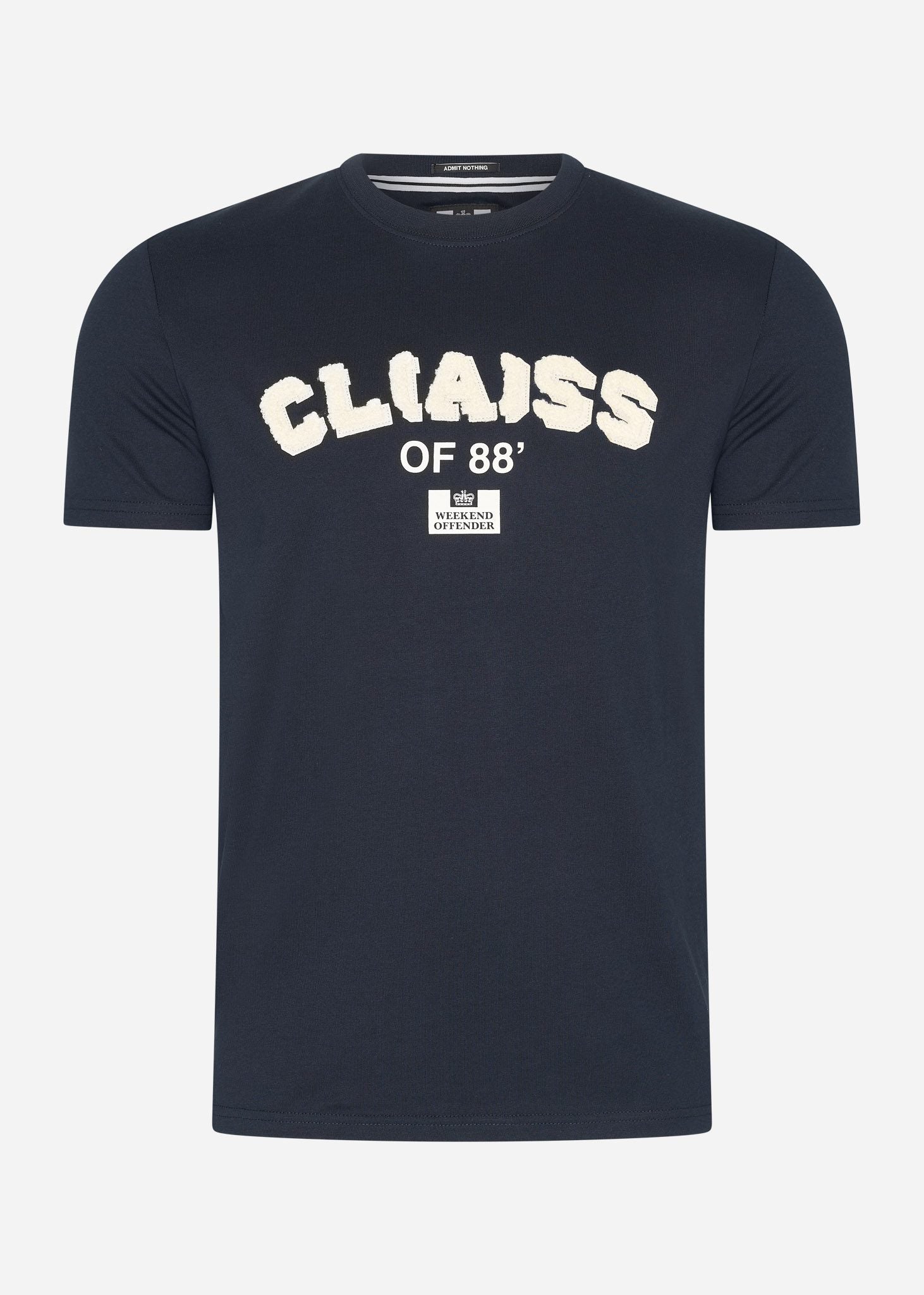 Weekend Offender T-shirts  Class of 88 - navy 