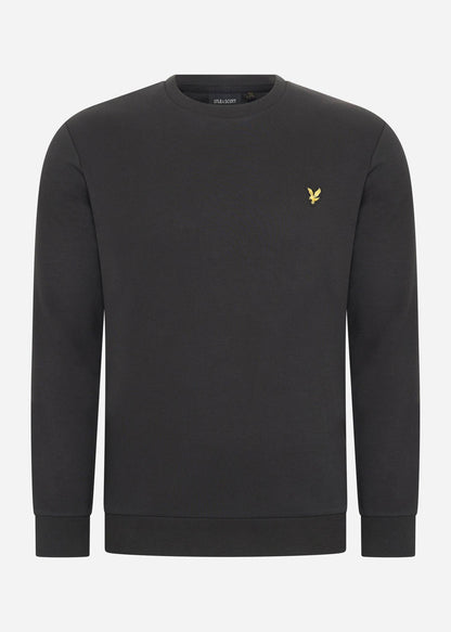 Lyle & Scott Truien  Interlock crew neck sweatshirt - jet black 