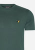 Lyle & Scott T-shirts  Plain t-shirt - argyle teal 