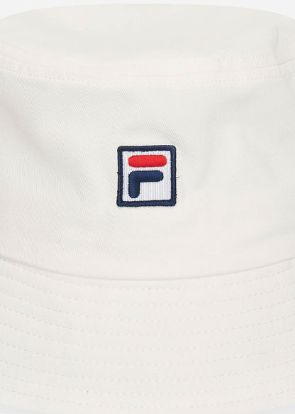 Fila Bucket Hats  Bizerte fitted bucket hat - antique white 