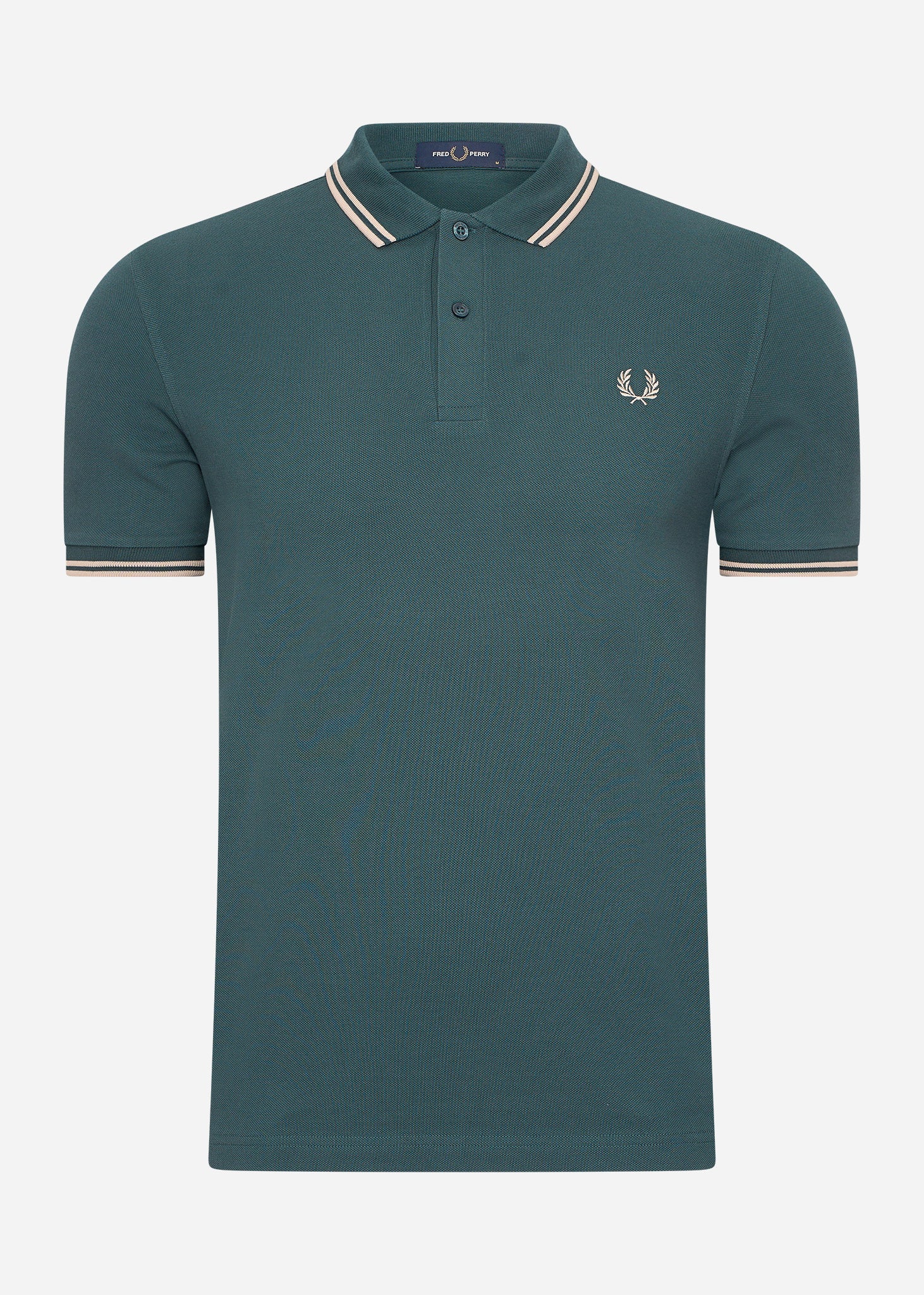 Fred Perry Polo's  Twin tipped fred perry shirt - petrol blue 