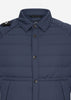 MA.Strum Jassen  Down overshirt jacket - ink navy 