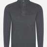 Barbour Truien  Essential patch half zip knitted jumper - charcoal 