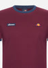 Ellesse T-shirts  Ferdorini tee - burgundy 