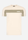 Ellesse T-shirts  Baloncieri tee - beige 