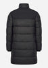 Lyle & Scott Jassen  Longline wadded puffer - jet black 