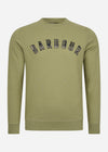 Barbour Truien  Debson crew - bleached olive 