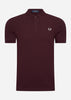 Fred Perry Polo's  Plain fred perry shirt - oxblood 