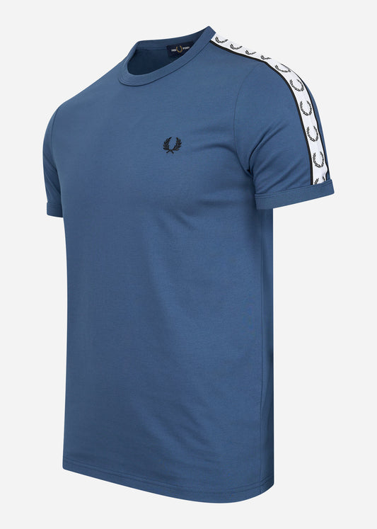 Fred Perry T-shirts  Taped ringer t-shirt - midnight blue 