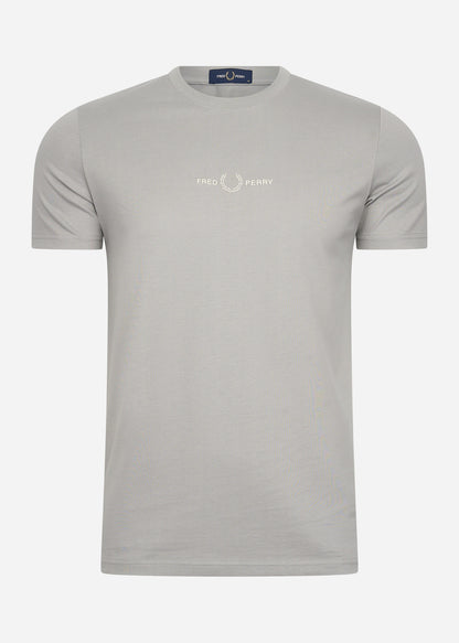 Fred Perry T-shirts  Embroidered t-shirt - limestone 