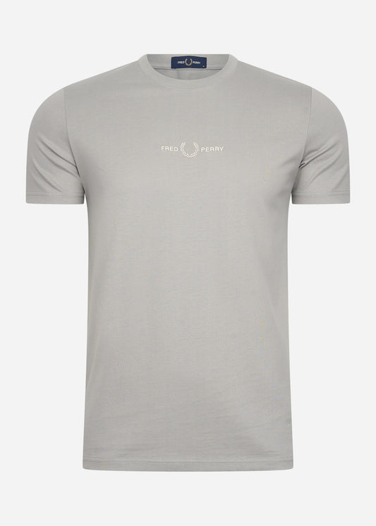 Fred Perry T-shirts  Embroidered t-shirt - limestone 