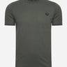 Fred Perry T-shirts  Ringer t-shirt - field green