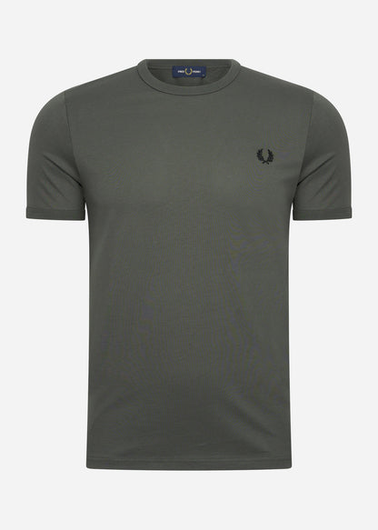 Fred Perry T-shirts  Ringer t-shirt - field green 