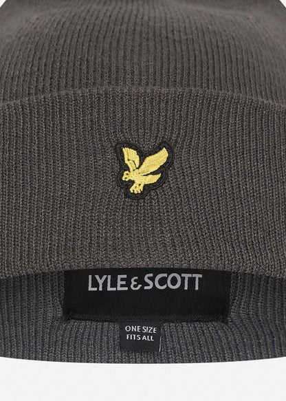 Lyle & Scott Mutsen  Beanie - gunmetal 