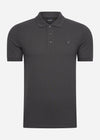 Lyle & Scott Polo's  Tonal eagle polo shirt - gunmetal 