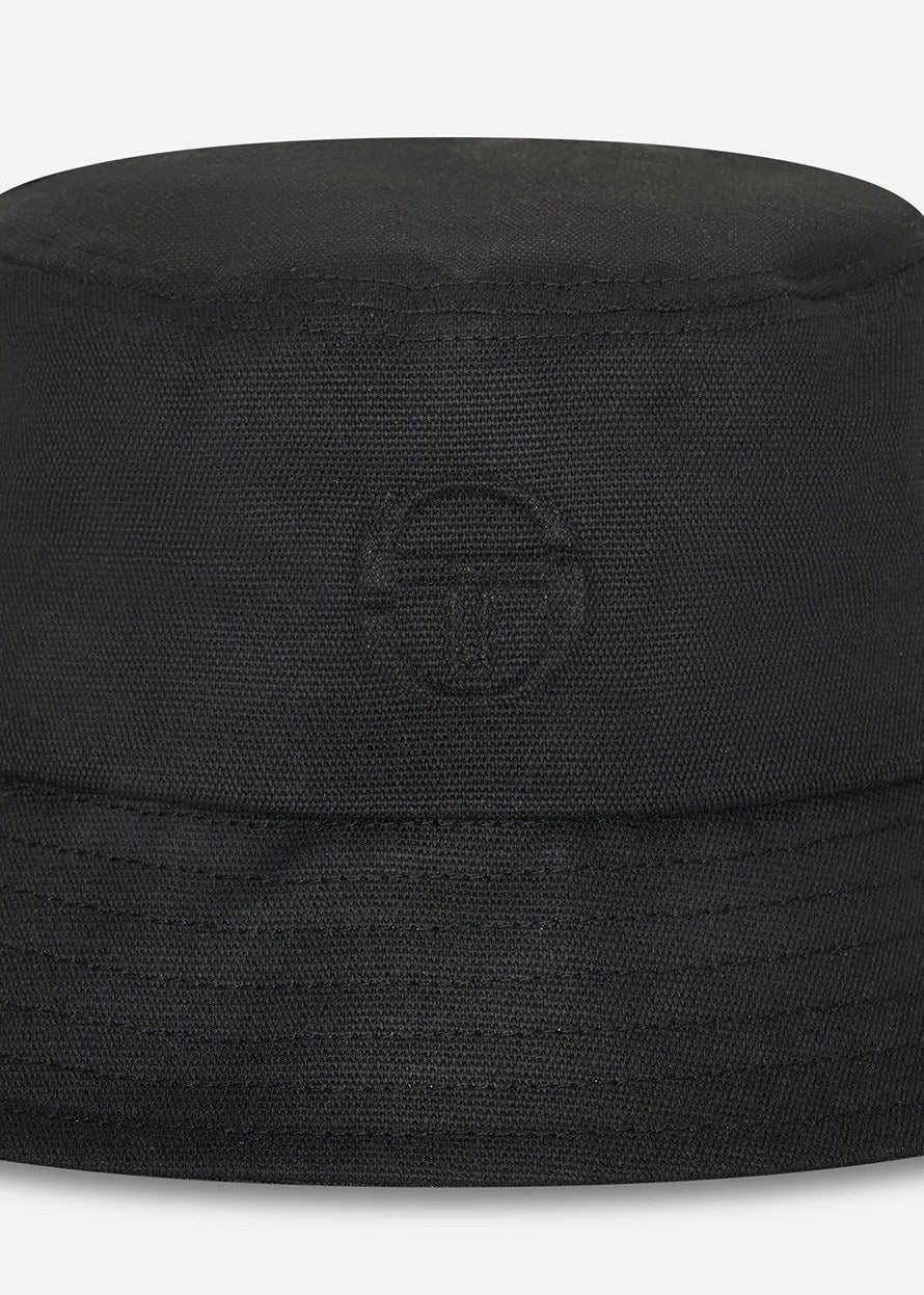 Sergio Tacchini Bucket Hats  Potent tonal bucket hat - black 