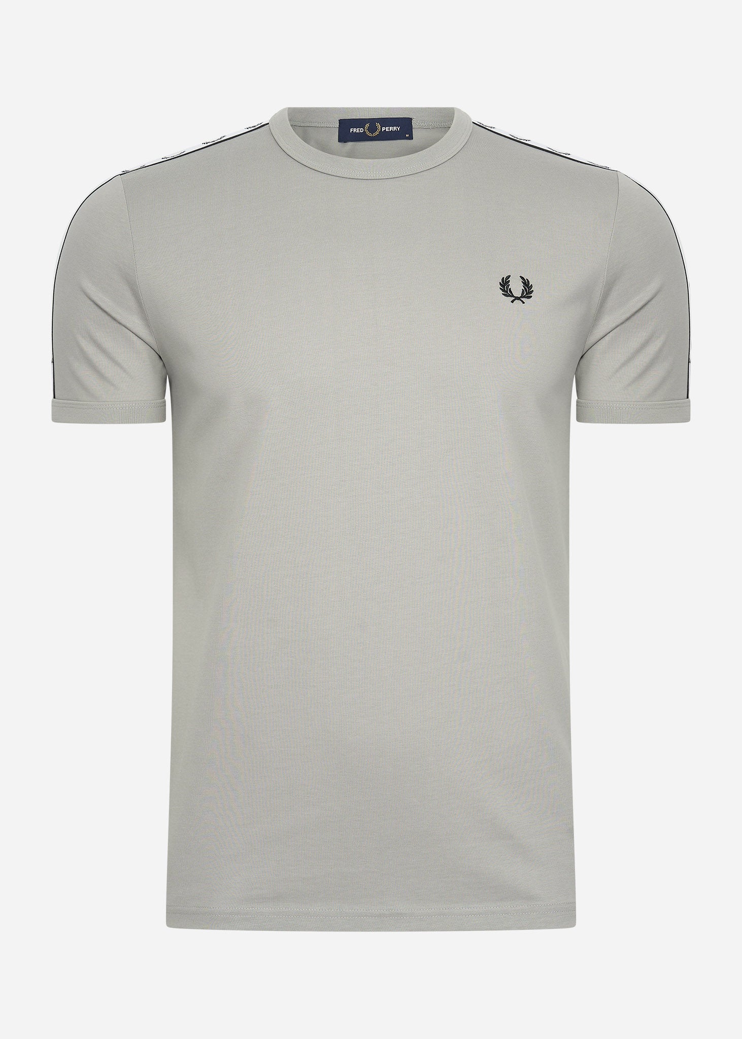 Fred Perry T-shirts  Taped ringer t-shirt - limestone 