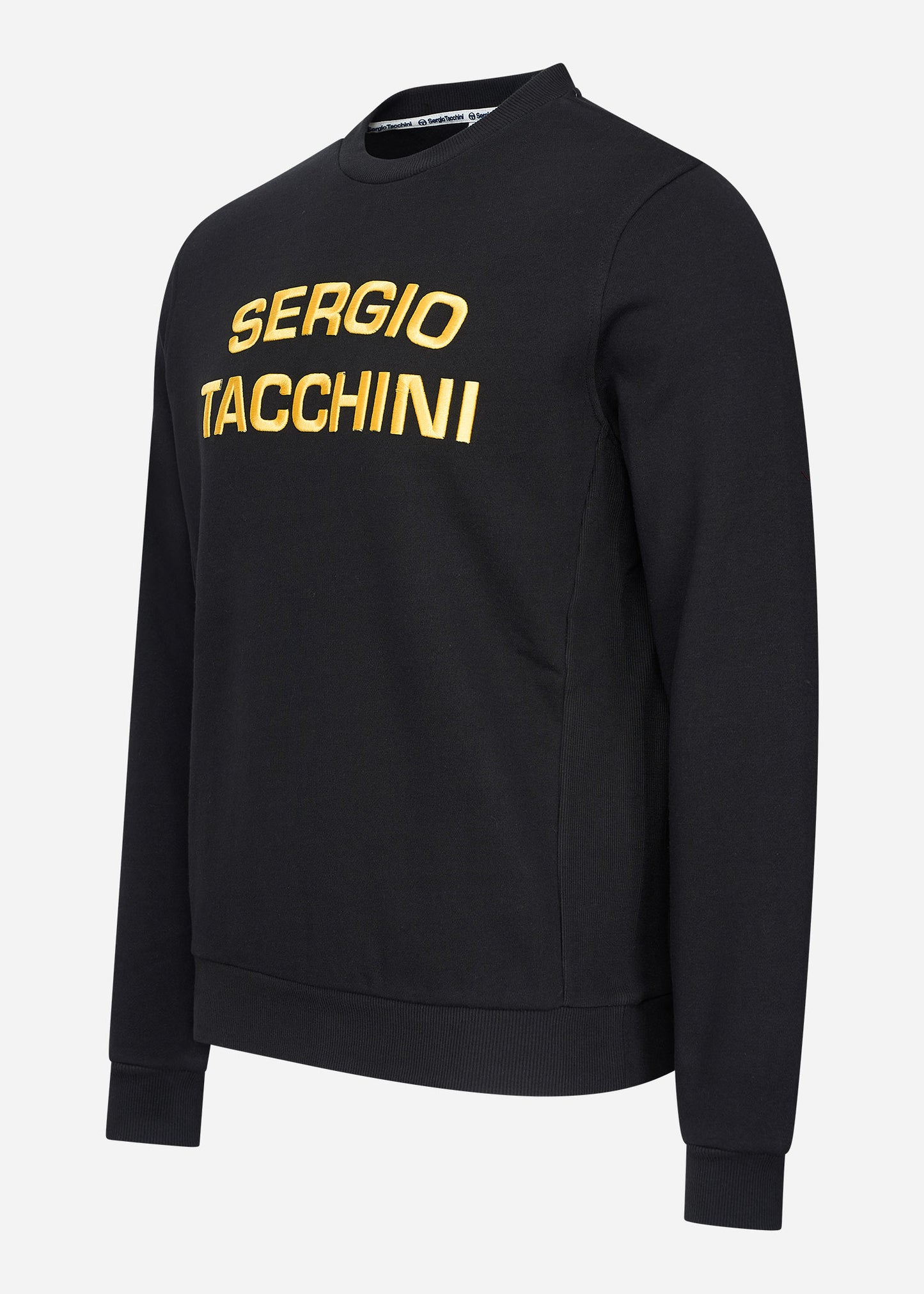 Sergio Tacchini Truien  Reinaldo crew neck sweat - black 