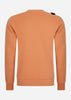 MA.Strum Truien  Core crew sweat - coral gold 