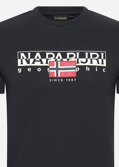 Napapijri T-shirts  Aylmer t-shirt - black 