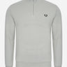 Fred Perry Truien  Half zip sweatshirt - limestone