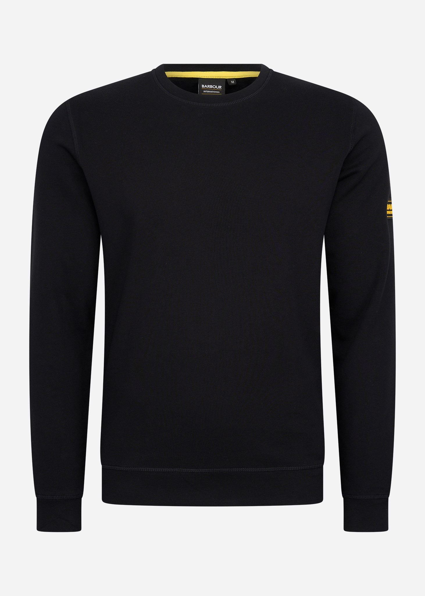 Barbour International Truien  Racer badge sweat - black 