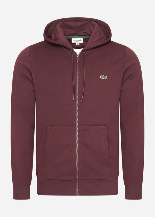 Lacoste Vesten Sweater zip - expresso