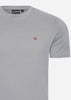 Napapijri T-shirts  Salis ss sum t-shirt - grey owl 