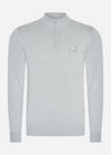 Marshall Artist Truien  Siren knitted 1/4 zip - nardo grey 