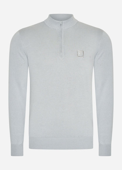 Marshall Artist Truien  Siren knitted 1/4 zip - nardo grey 