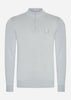 Marshall Artist Truien  Siren knitted 1/4 zip - nardo grey 